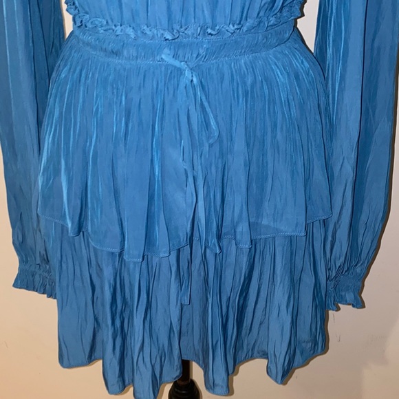 NWT!! Ramy Brook Charrasse Tiered Mini Dress Size Small - Picture 6 of 13
